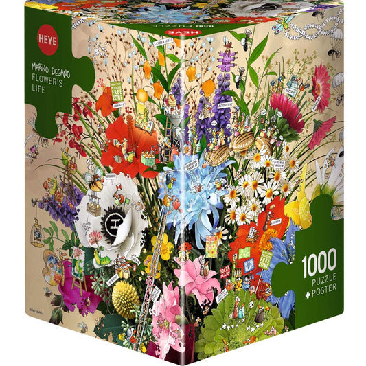 HEYE - Triangle: Degano, Flower's Life (1000 Pieces)