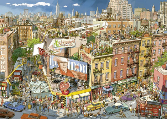 HEYE - Triangle: Gobel/Knorr, Superhero Movie (2000 Pieces)