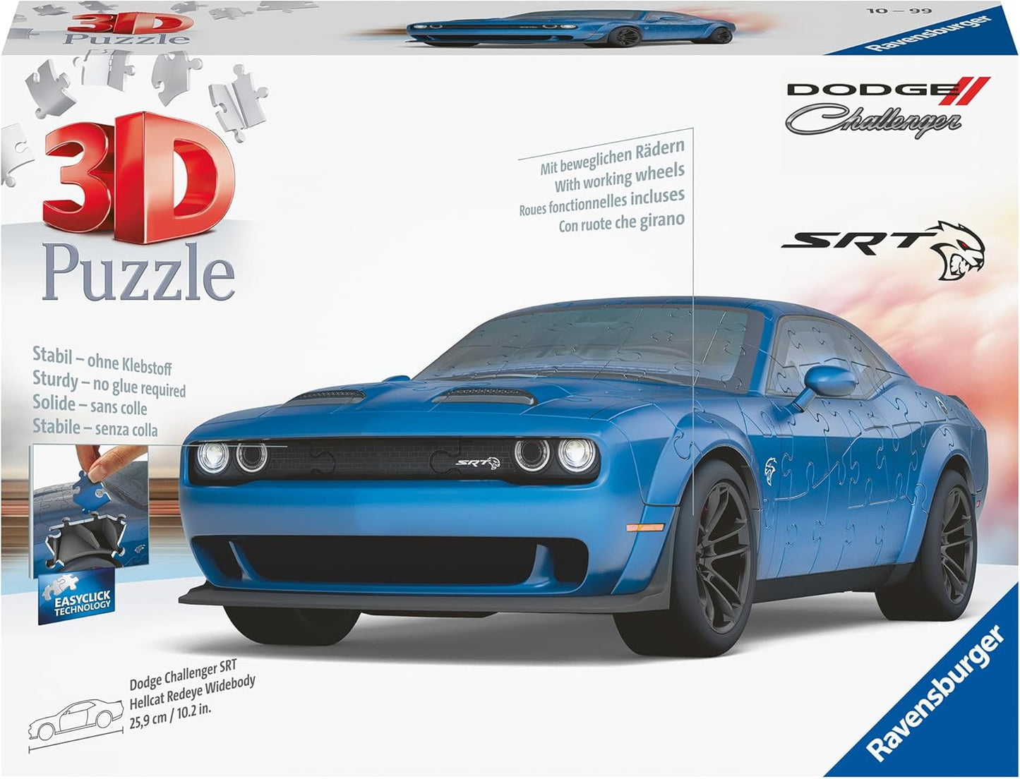 Ravensburger: Dodge Challenger SRT Hellcat Redeye – 108pcs