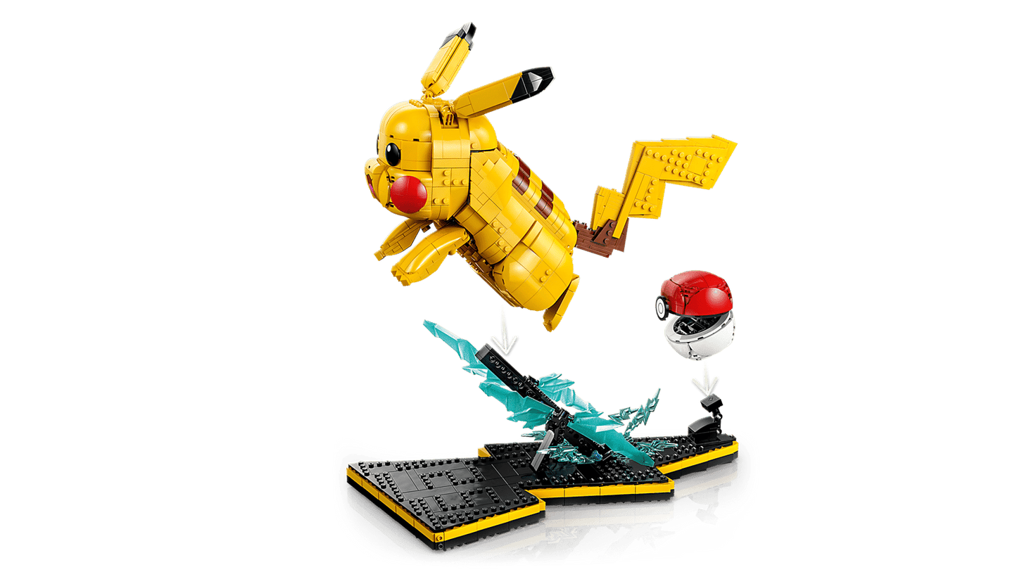 Pikachu and Poke Ball