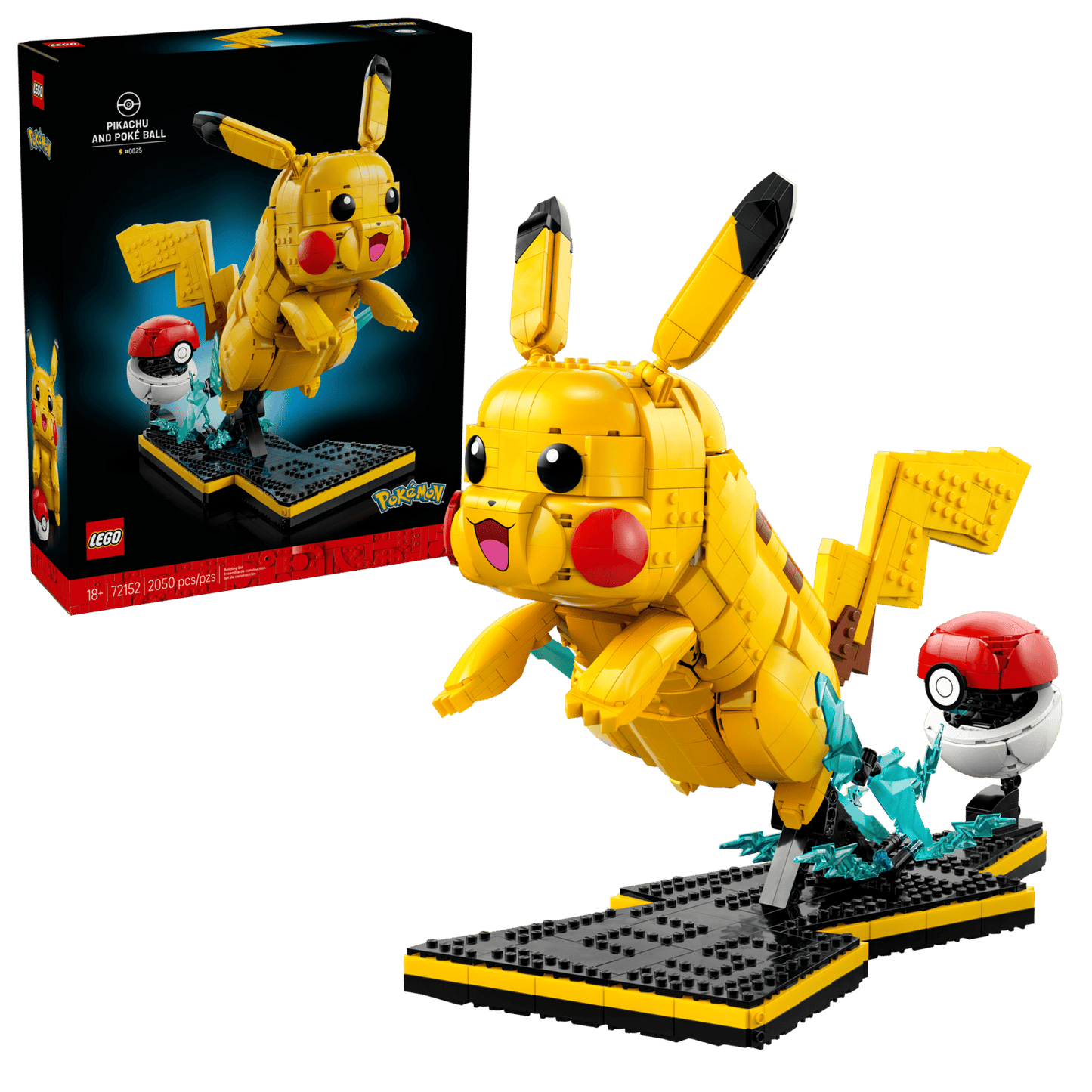Pikachu and Poke Ball