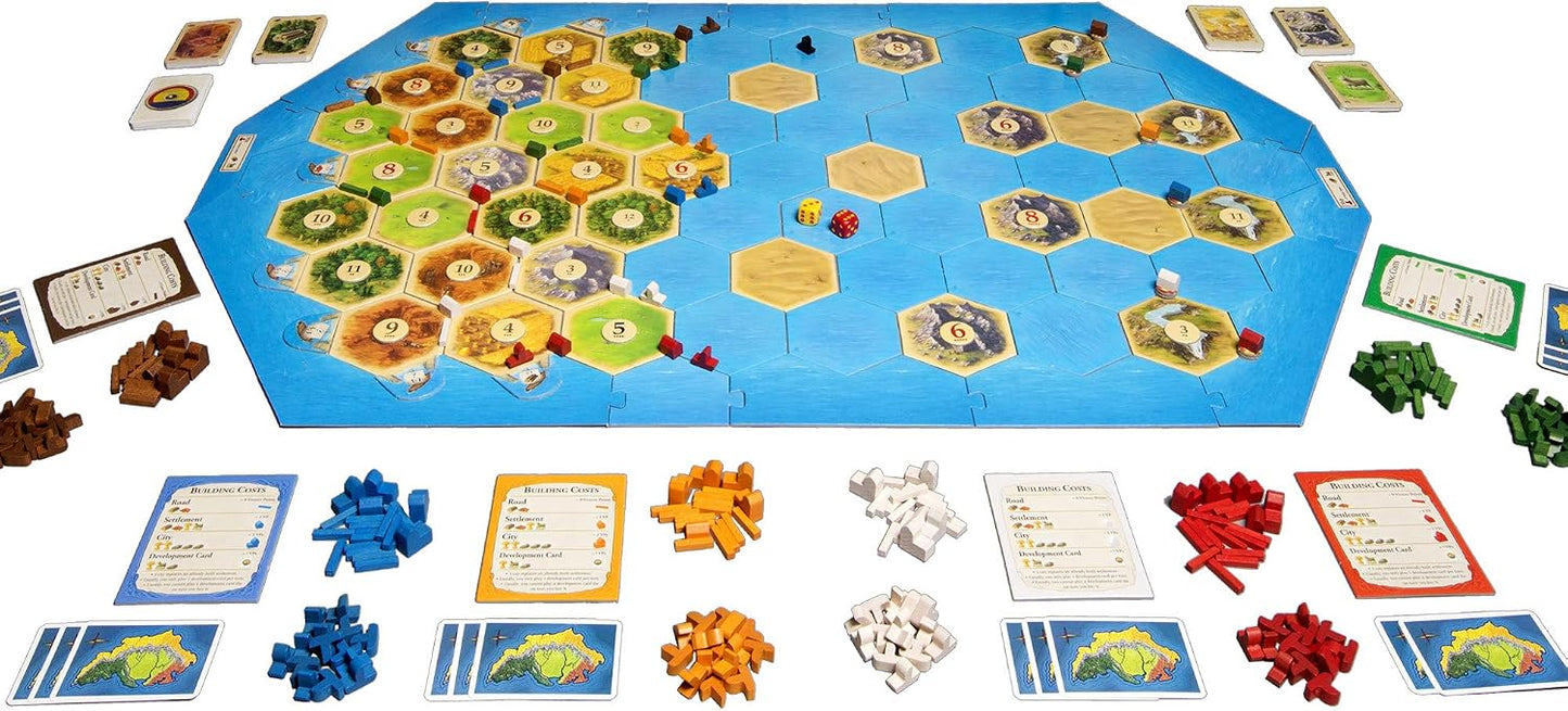 Catan Seafarers Ar/En (Extension 5-6 Players)