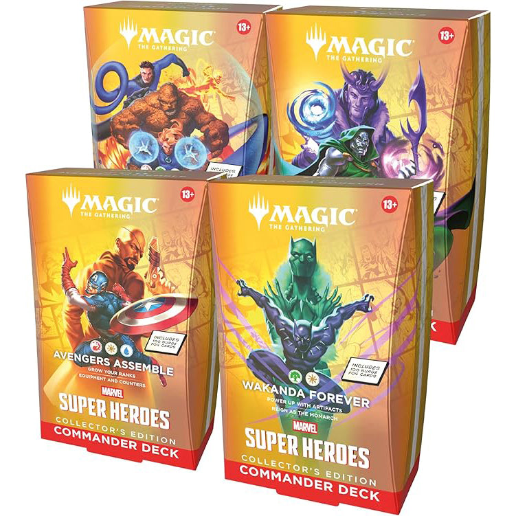 Marvel Super Heroes - Collector Commander Decks