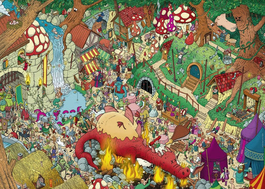HEYE - Triangle: Lectrr, Fantasyland (1000 Pieces)