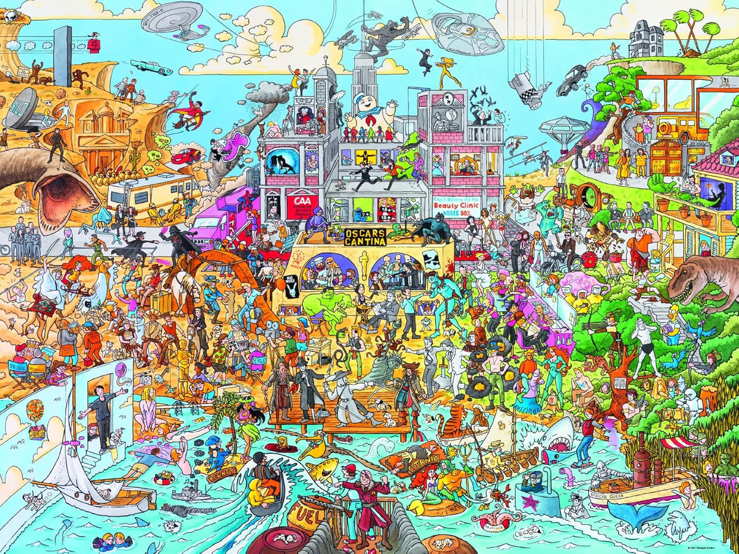 HEYE - Triangle: Schone, Hollyworld (1500 Pieces)