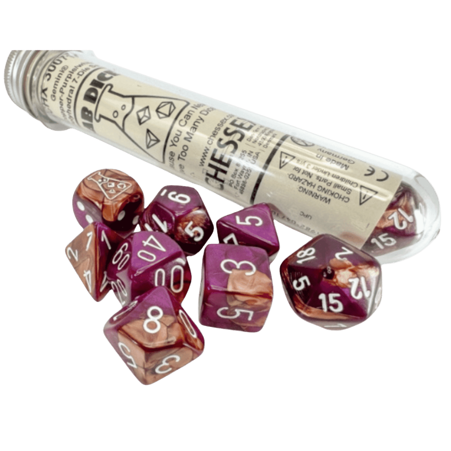 Chessex - Lab Dice 9 Set (x8)