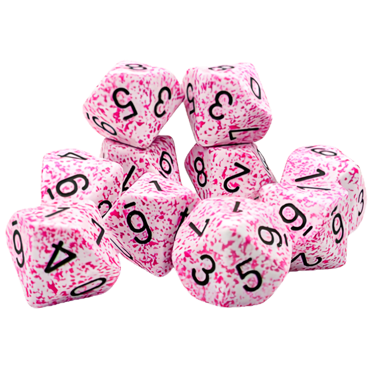 Chessex -  D10 Dice Set (x10)