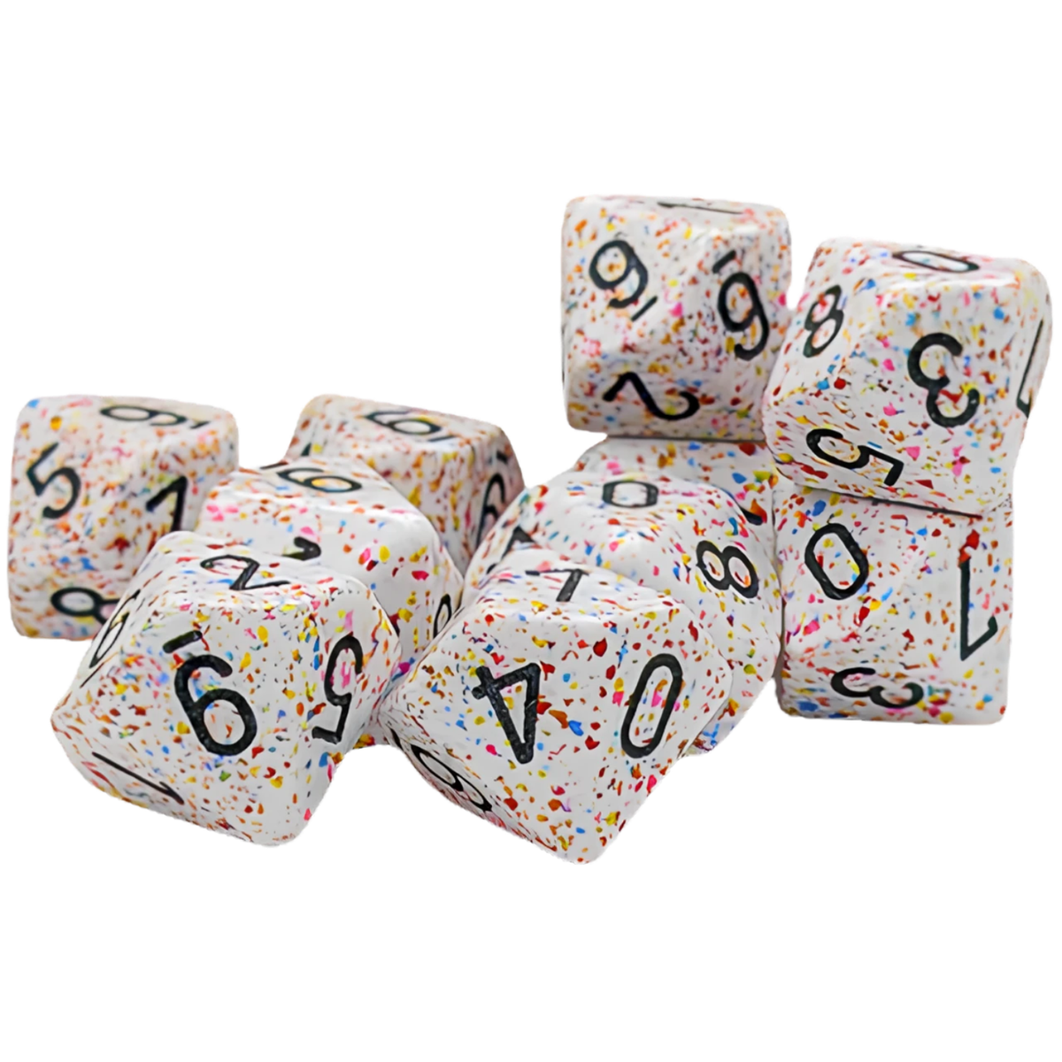 Chessex -  D10 Dice Set (x10)