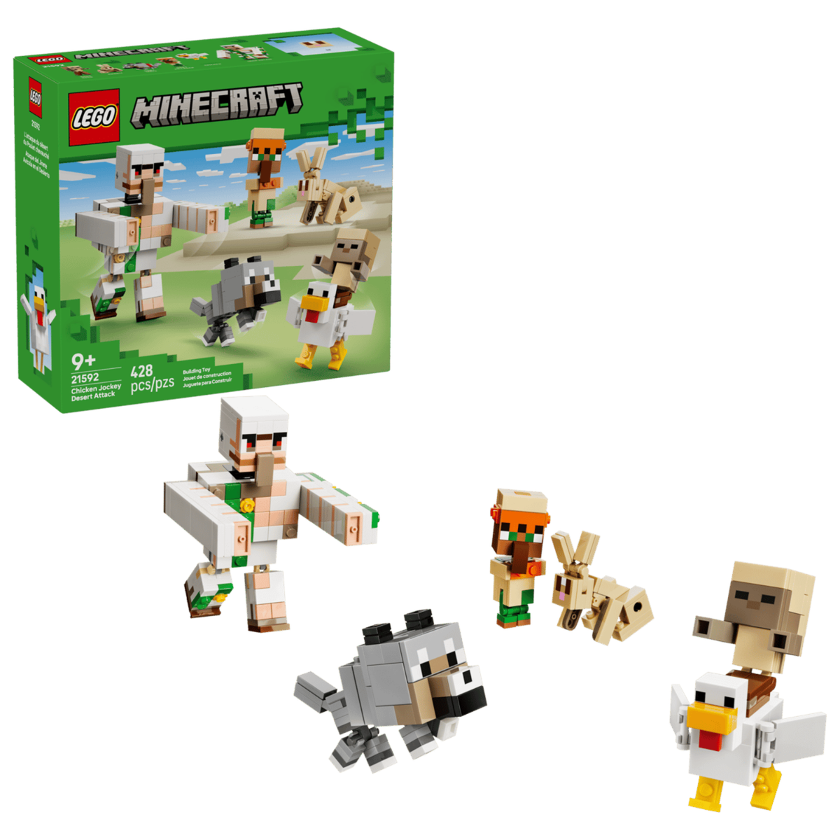 Minecraft - Chicken Jockey Desert Attack