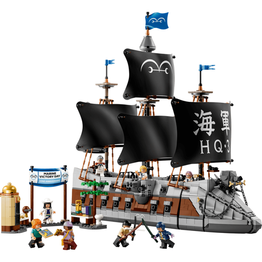 One Piece - Garp's Marine Battleship