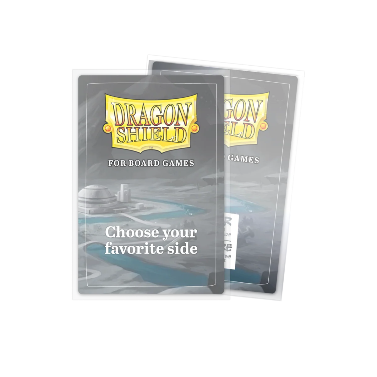 Dragon Shield - Board Game Sleeves: Oversize - Clear Non-Glare (100)