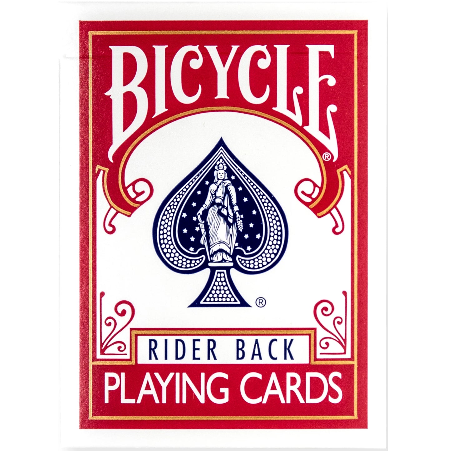 Bicycle Rider Back - Red