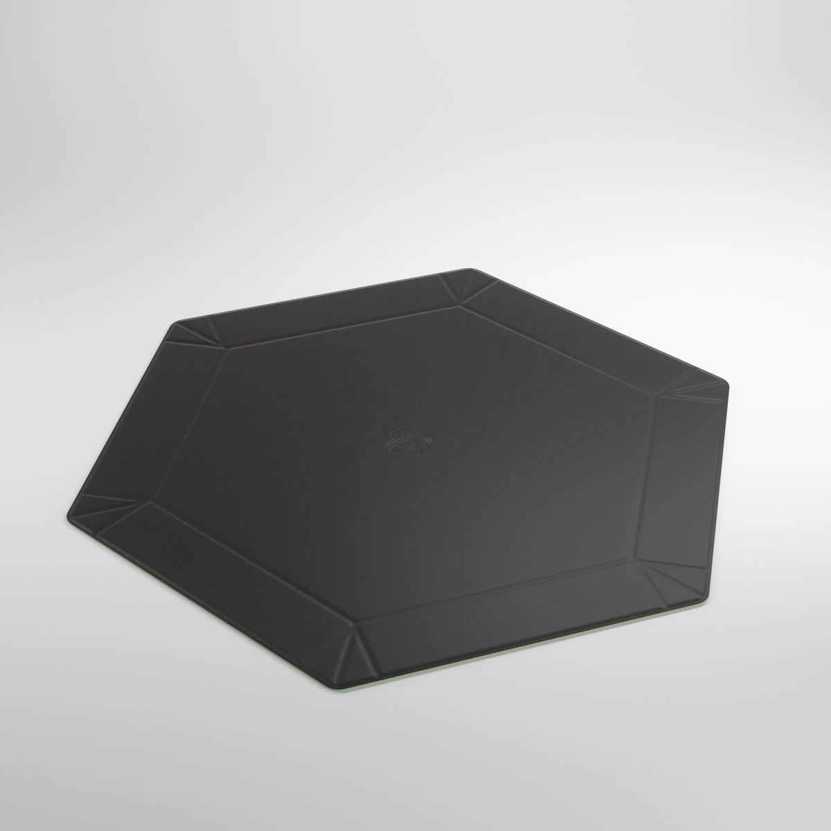 Gamegenic: Dice Tray - Hexagonal Magnetic - Black/Green