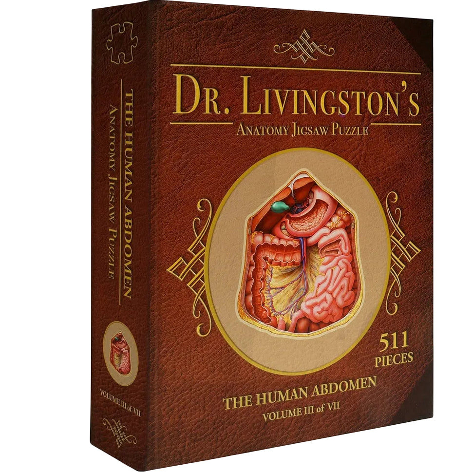 Dr. Livingston's Anatomy - The Human Abdomen (502 Pieces)