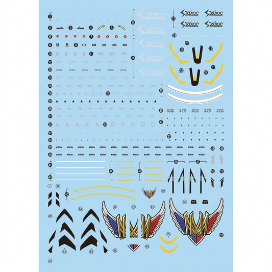 Decal For HG 1/100 YF-29 Durandal Valkyrie (Full Set Pack Water-slide)