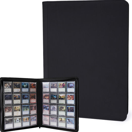 16-Pocket - 1024 Cards Zipster XXL Binder (Black)