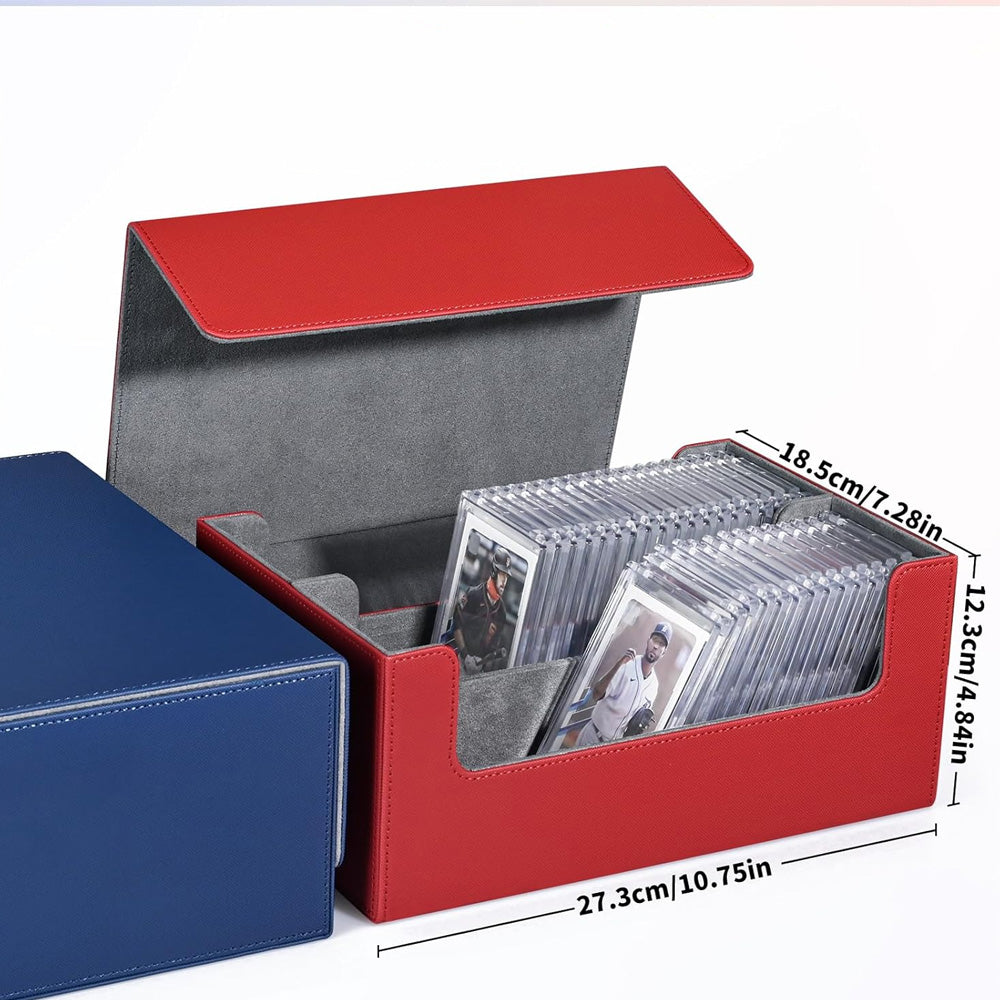 2-Row - Top-Loader/Magnetic Card Holder Storage Box