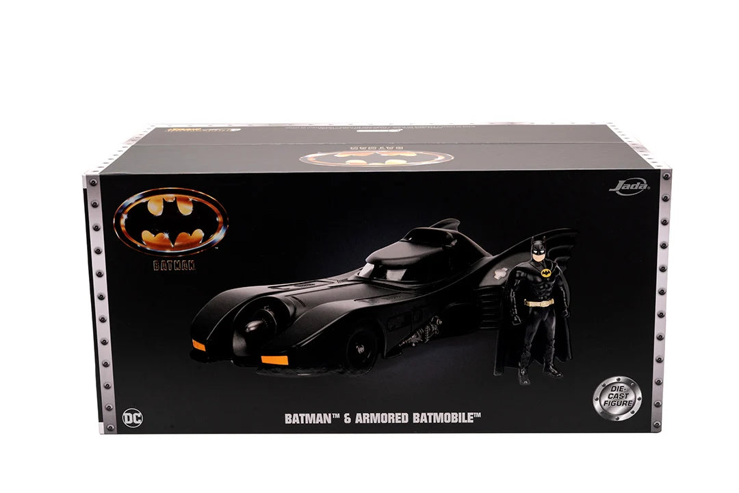 Batman 1989 Armored Batmobile & Batman