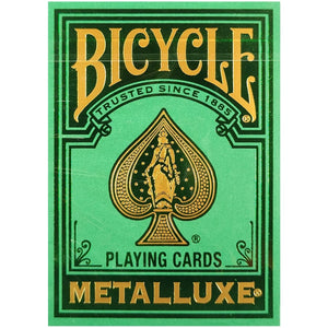 Bicycle Metalluxe - Green Foil