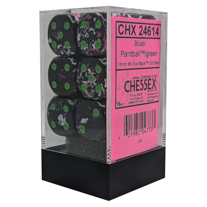 Chessex - 16mm D6 Dice Set (x12)