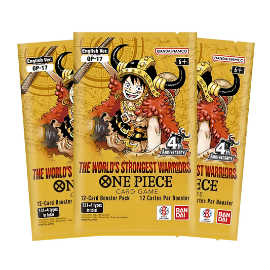 The World's Strongest Warriors OP17 - Booster Box (24 Packs) *IN STORE ONLY*