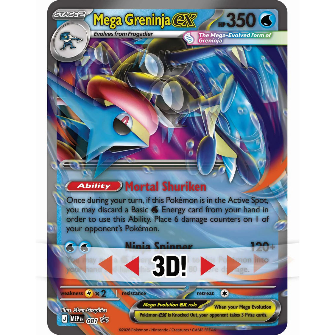 Premium Collection - Mega Greninja ex