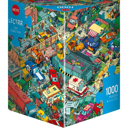 HEYE - Triangle: Lectrr, Car Cemetery (1000 Pieces)