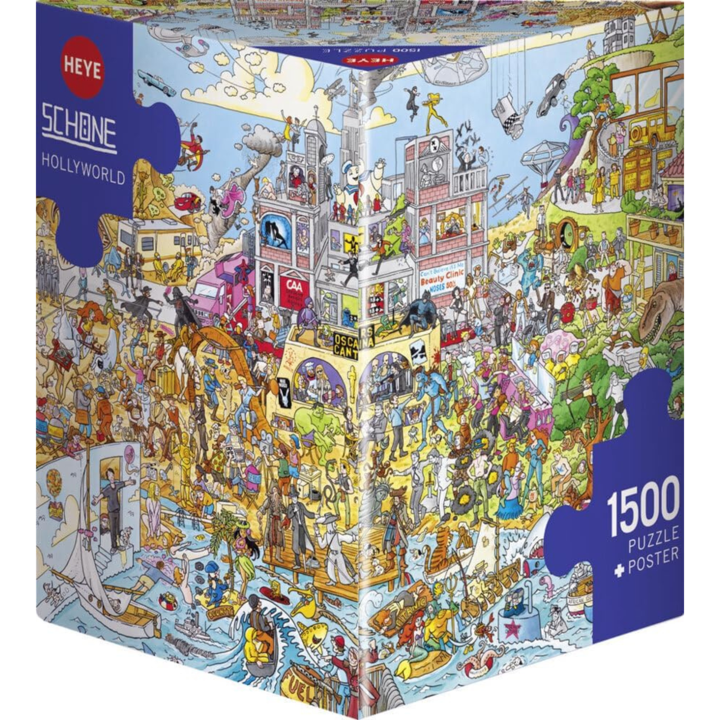 HEYE - Triangle: Schone, Hollyworld (1500 Pieces)