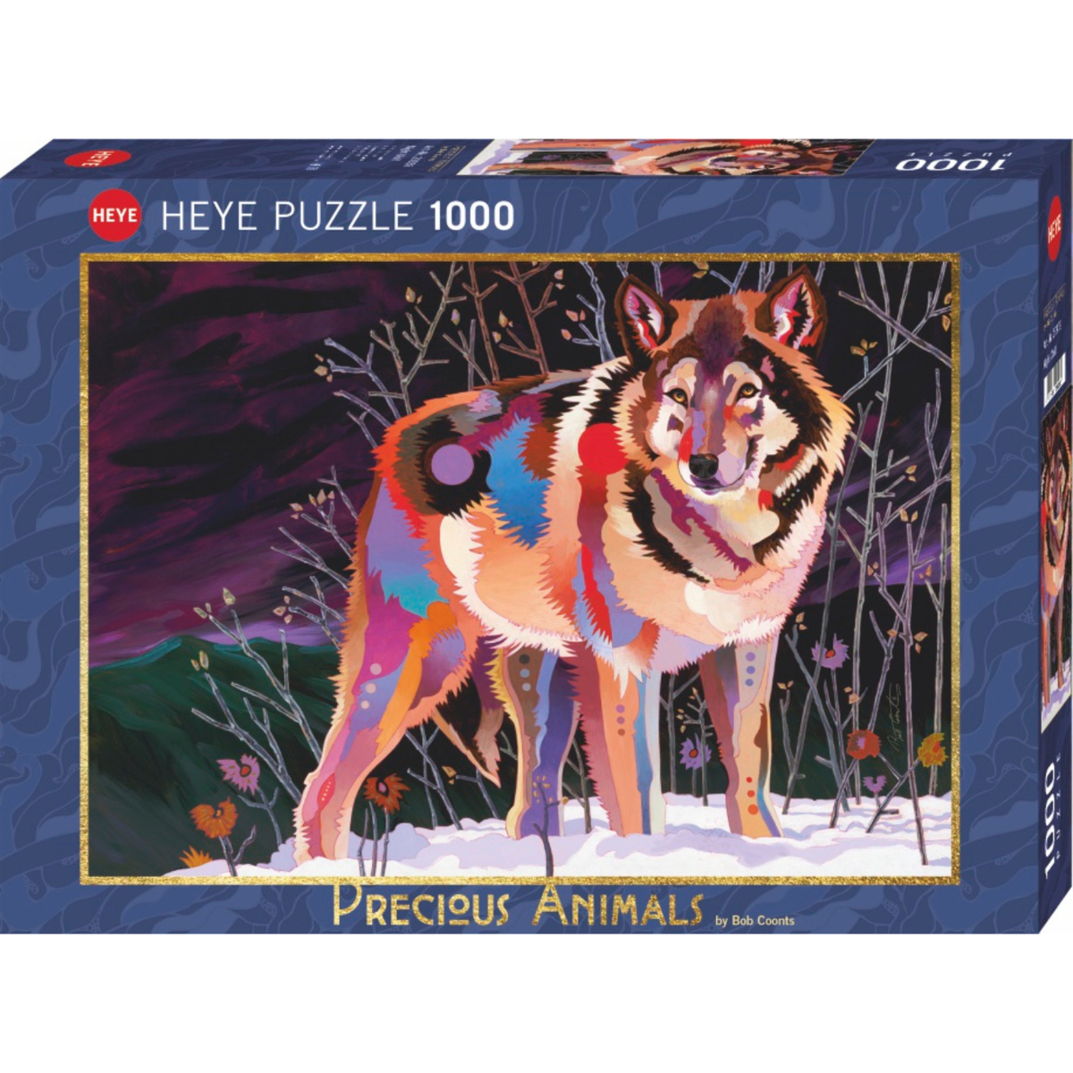HEYE - Precious Animals Night Wolf (1000 Pieces)