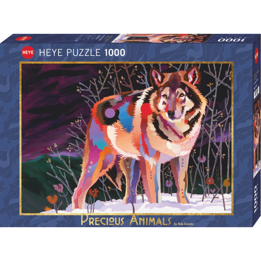HEYE - Precious Animals Night Wolf (1000 Pieces)
