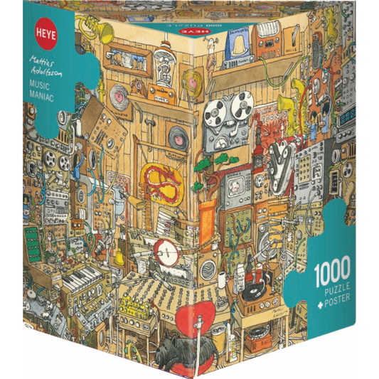 HEYE - Triangle: Adolfsson, Music Maniac (1000 Pieces)