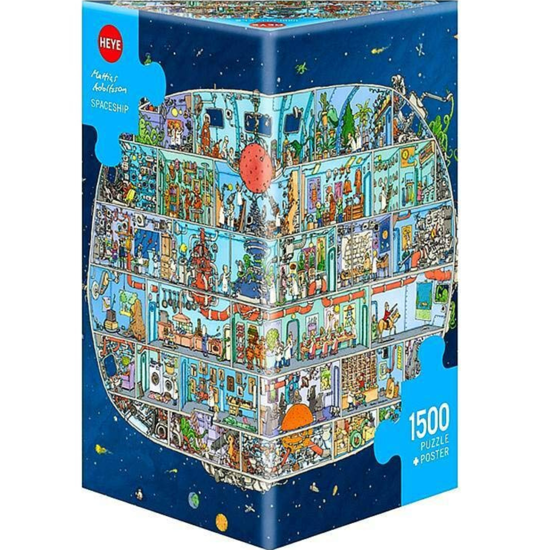 HEYE - Triangle: Adolfsson, Spaceship (1500 Pieces)