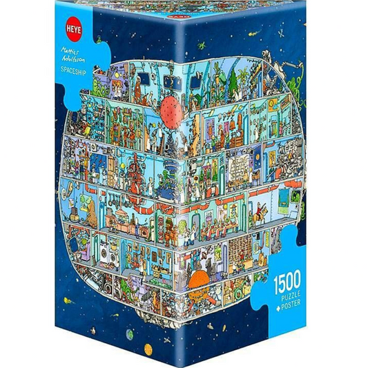 HEYE - Triangle: Adolfsson, Spaceship (1500 Pieces)