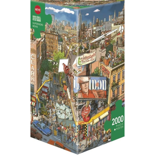 HEYE - Triangle: Gobel/Knorr, Superhero Movie (2000 Pieces)