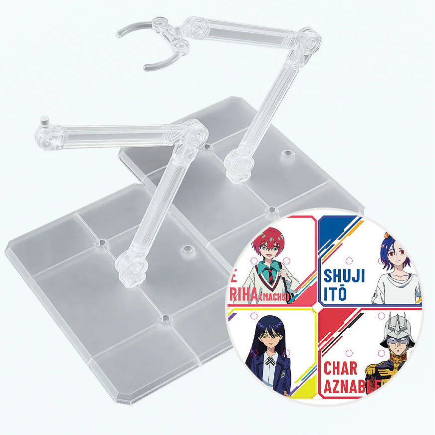 مجموعة ملصقات Action Base 7 Clear