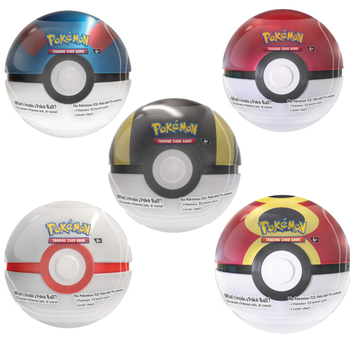 Poke Ball  (2025) - Tin (Random)