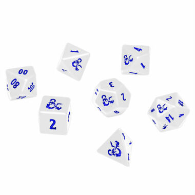 Ultra Pro : Dungeons & Dragons - Heavy Metal Icewind Dale D20 Polyhedral Set (7ct)