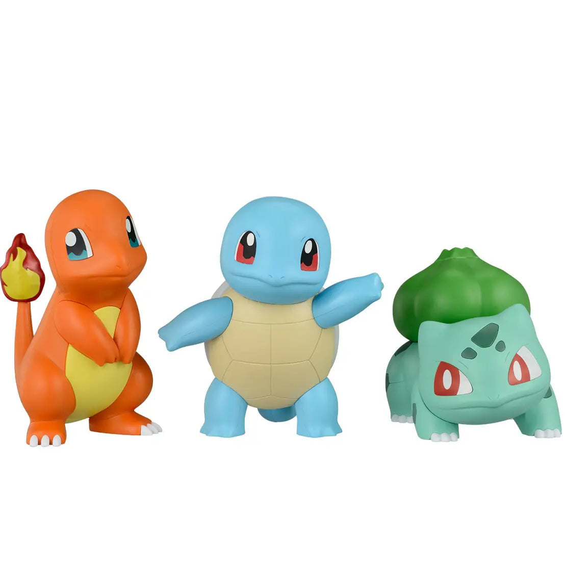 Pokemon Model Kit - Charmander & Bulbasaur & Squirtle set