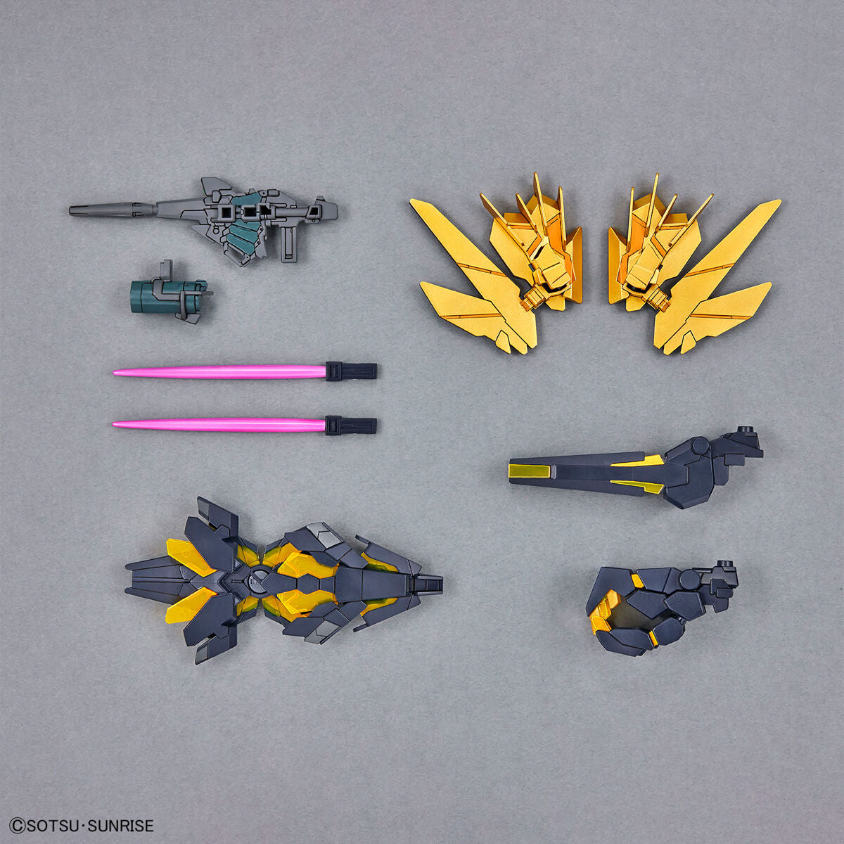 SDCS Unicorn Banshee (Destroy Mode) & Banshee Norn Parts Set