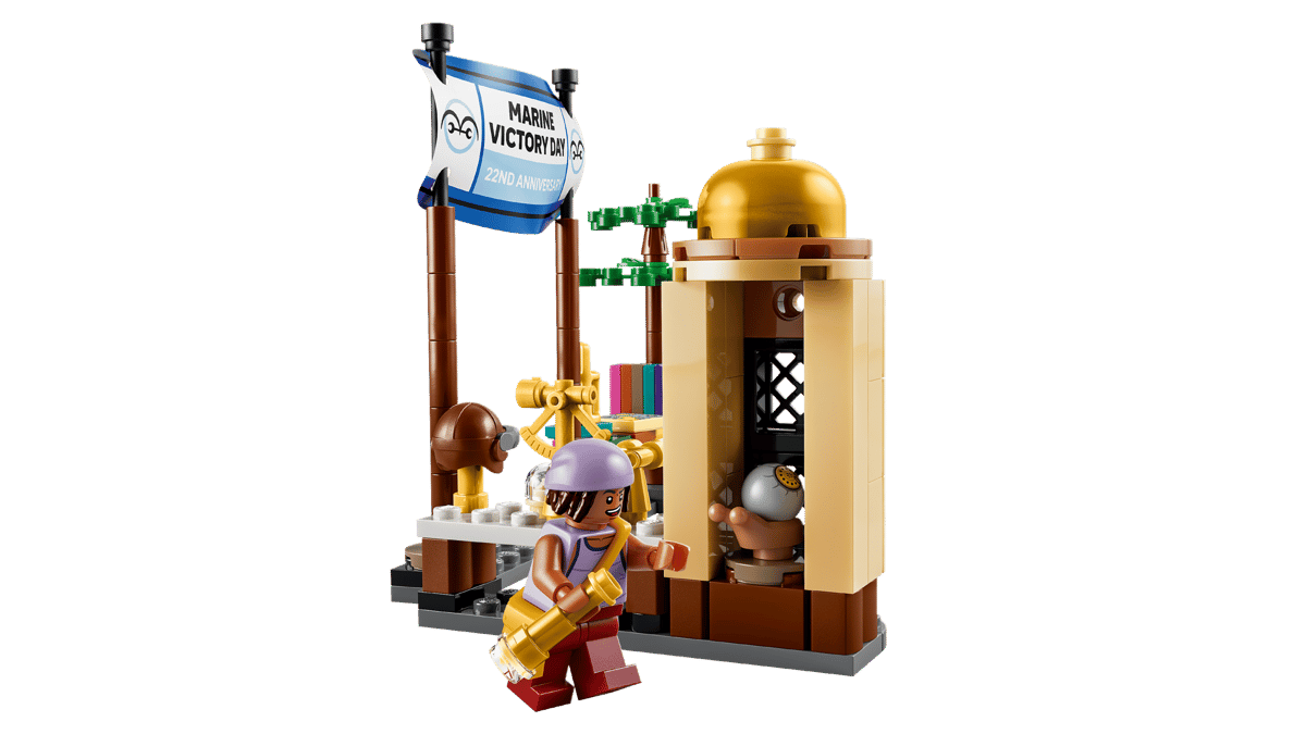 One Piece - Garp's Marine Battleship