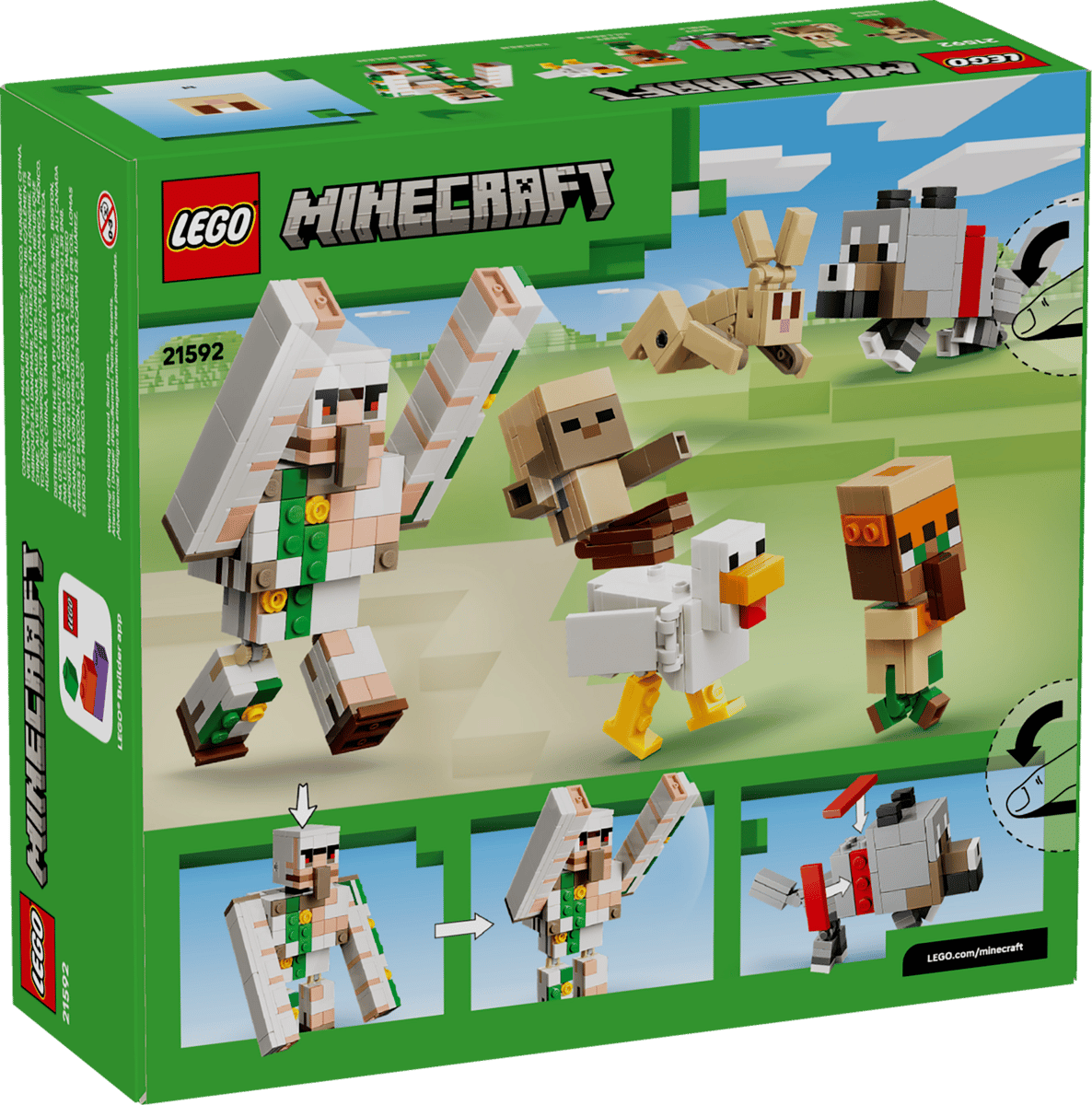 Minecraft - Chicken Jockey Desert Attack