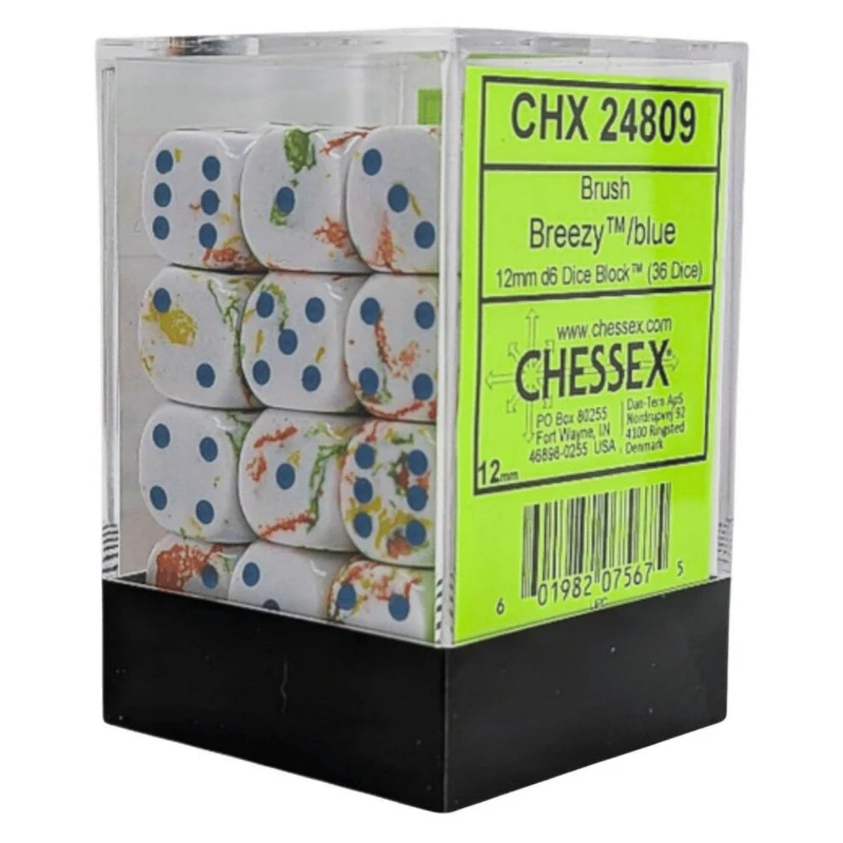 Chessex - 12mm D6 Dice Block Set (x36)