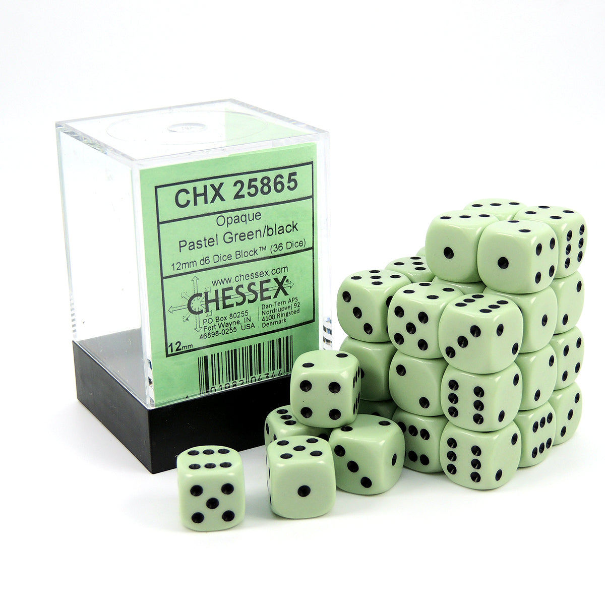 Chessex 12mm D6 Dice Block Set (x36)