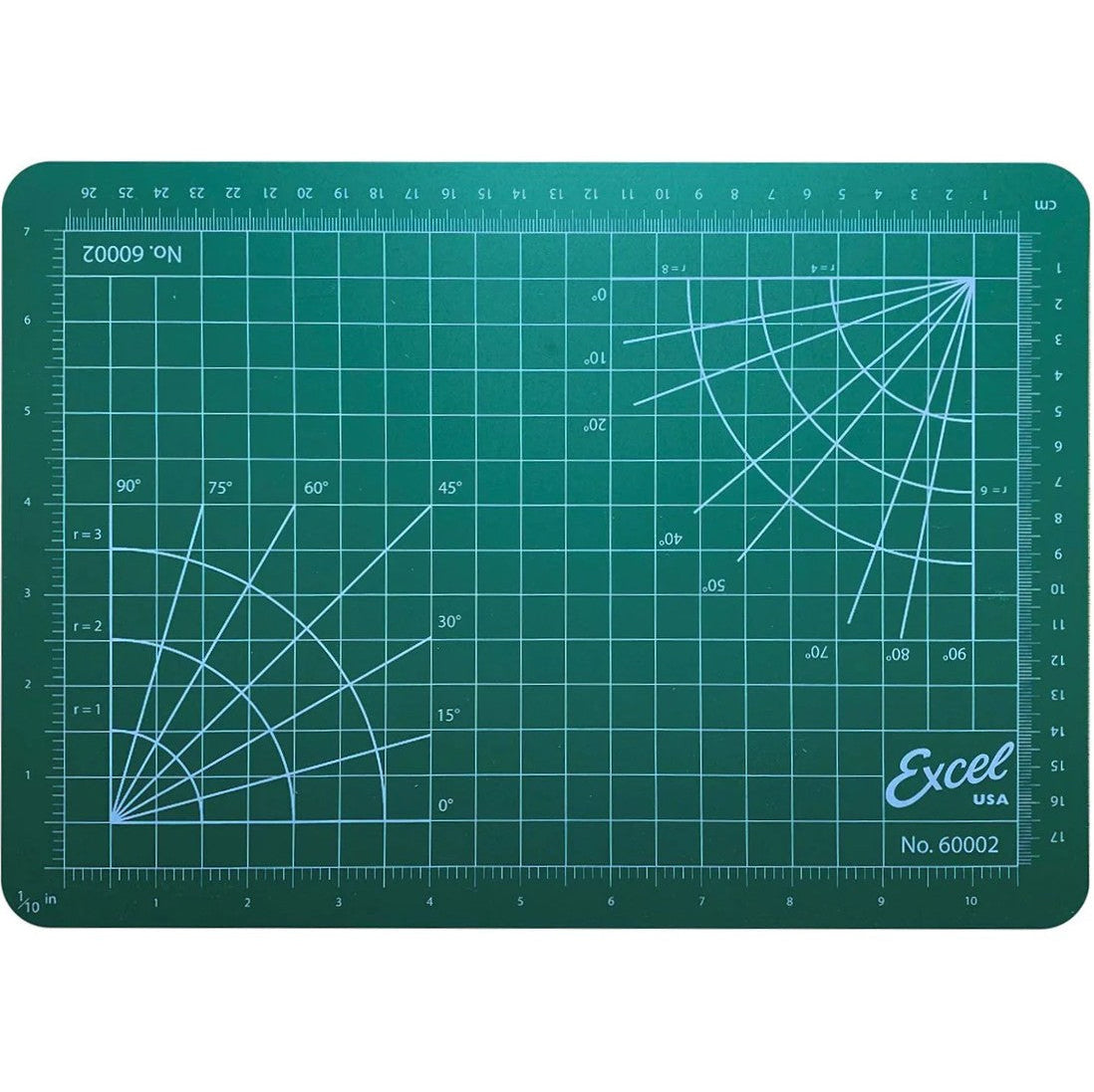 Self-Healing Cutting Mat Green (8.5" x 12")