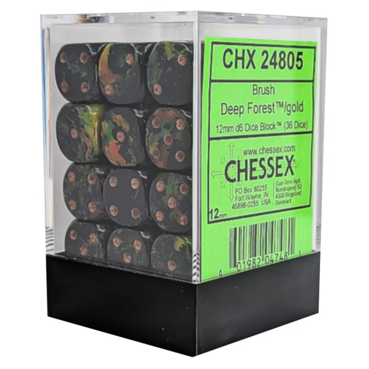 Chessex - 12mm D6 Dice Block Set (x36)
