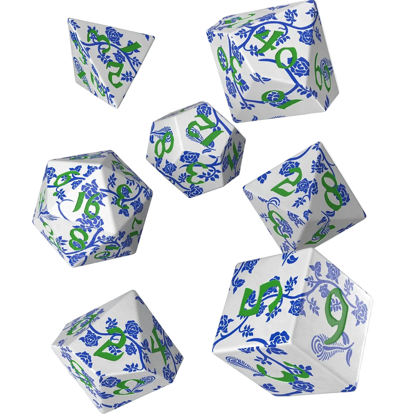 Q-Workshop - Full Art Dice Set