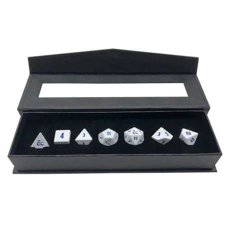 Ultra Pro : Dungeons & Dragons - Heavy Metal Icewind Dale D20 Polyhedral Set (7ct)