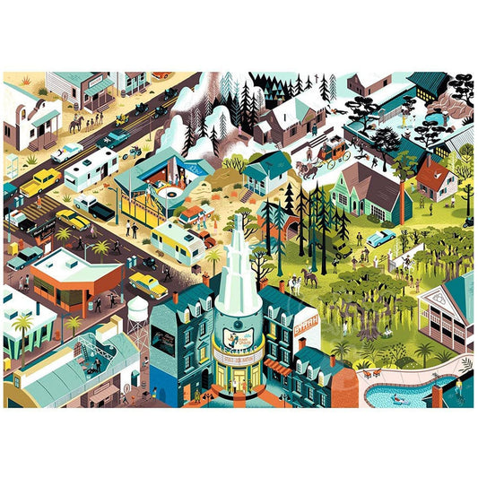 HEYE: Movie Masters: Tarantino Films (1000 Pieces)