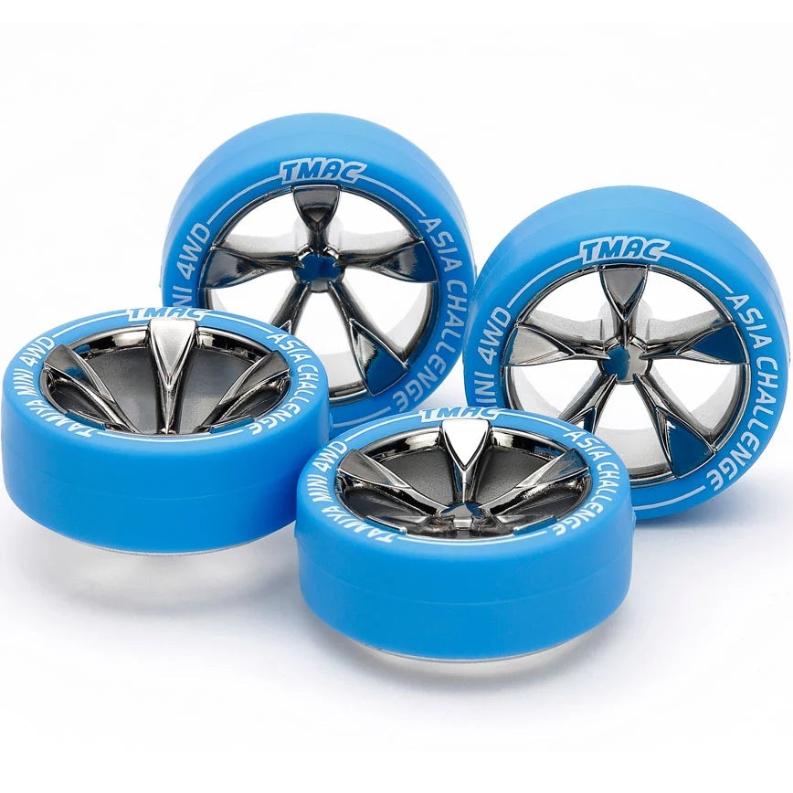 Low Height Tires & Black Plated Wheel Set (5-spoke) Asia Challenge 2024 Korea