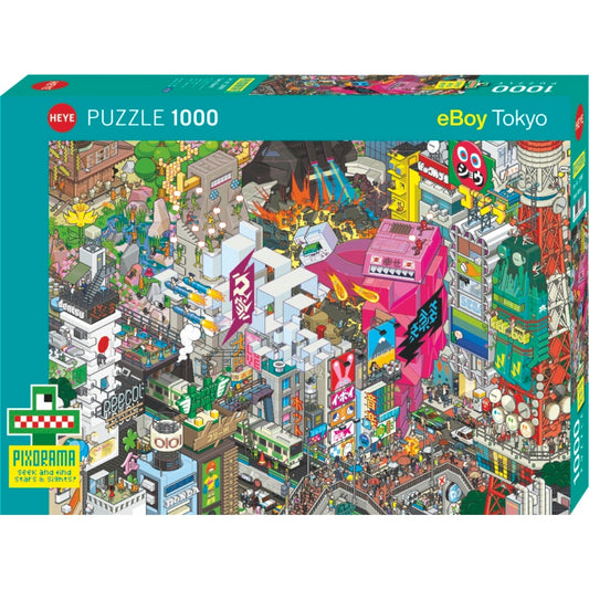 HEYE: Pixorama: Tokyo Quest (1000 Pieces)